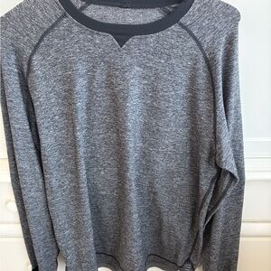 Men's Gray Lululemon Long Sleeve Shirt